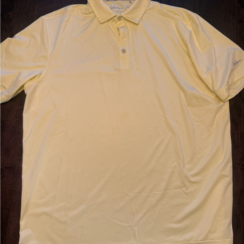 Walter Hagen Light Yellow Polo Shirt